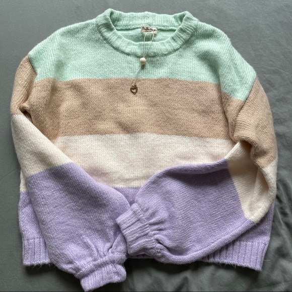 For Love and Lemons Hailey Sweater L - Picture 2 of 8